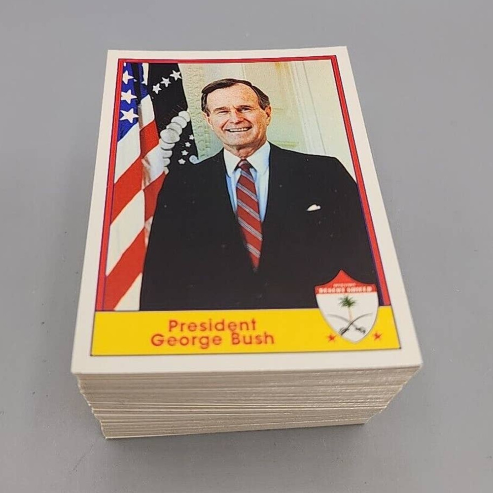1991 Pacific Operation Desert Shield Military Trading Card Complete Set